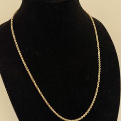 14k Gold Rope Chain