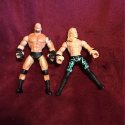 1999 Toy is WCW Wresting Figures Goldberg And Jericho