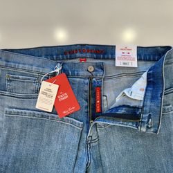 Lucky Brand 410 Athletic Straight Advanced Stretch Coolmax Jeans NEW