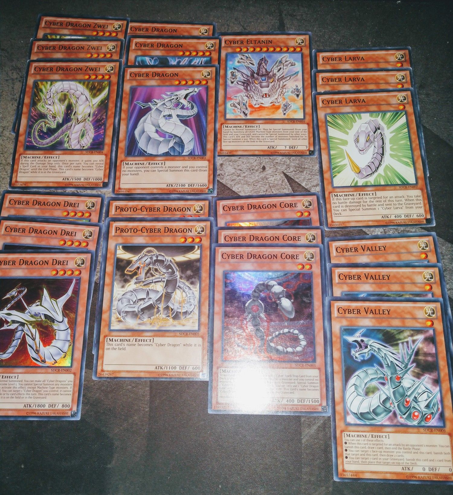 Yu-Gi-Oh Cyber Dragon Deck