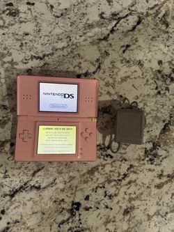 Coral Pink Nintendo Ds lite