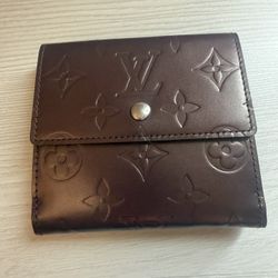 Louis Vuitton Vernis Elise Amarante Wallet 