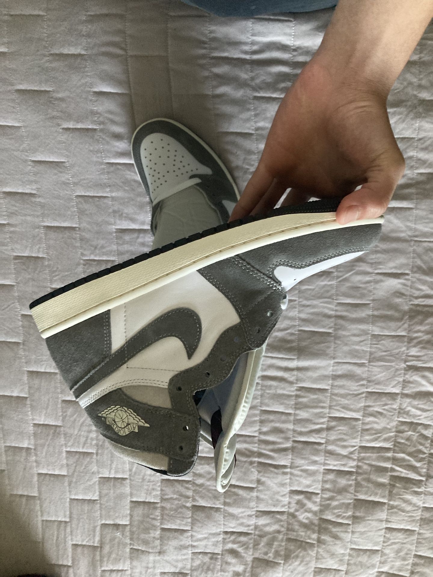 Jordan 1 Washed Gray Brand New Size 9