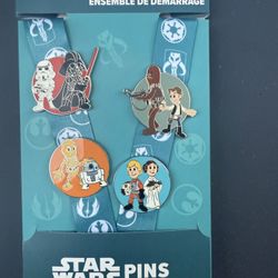Star Wars Lanyard And 4 Pin Starter Kit