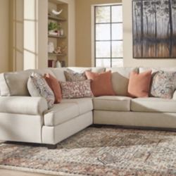 Ashley Amici Sectional Sofa NEAR NEW