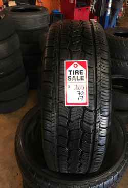 265/70/17 COOPER DISCOVER HTP $250.00