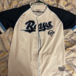 Mlb Tampa Rays Jersey Large Men