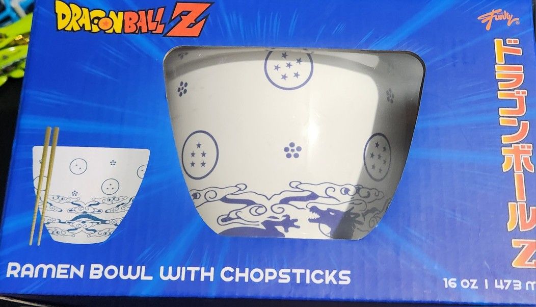 Dragon Ball Z Bowl With Chopsticks