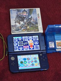 Nintendo New 3DS XL Metallic Blue CFW
