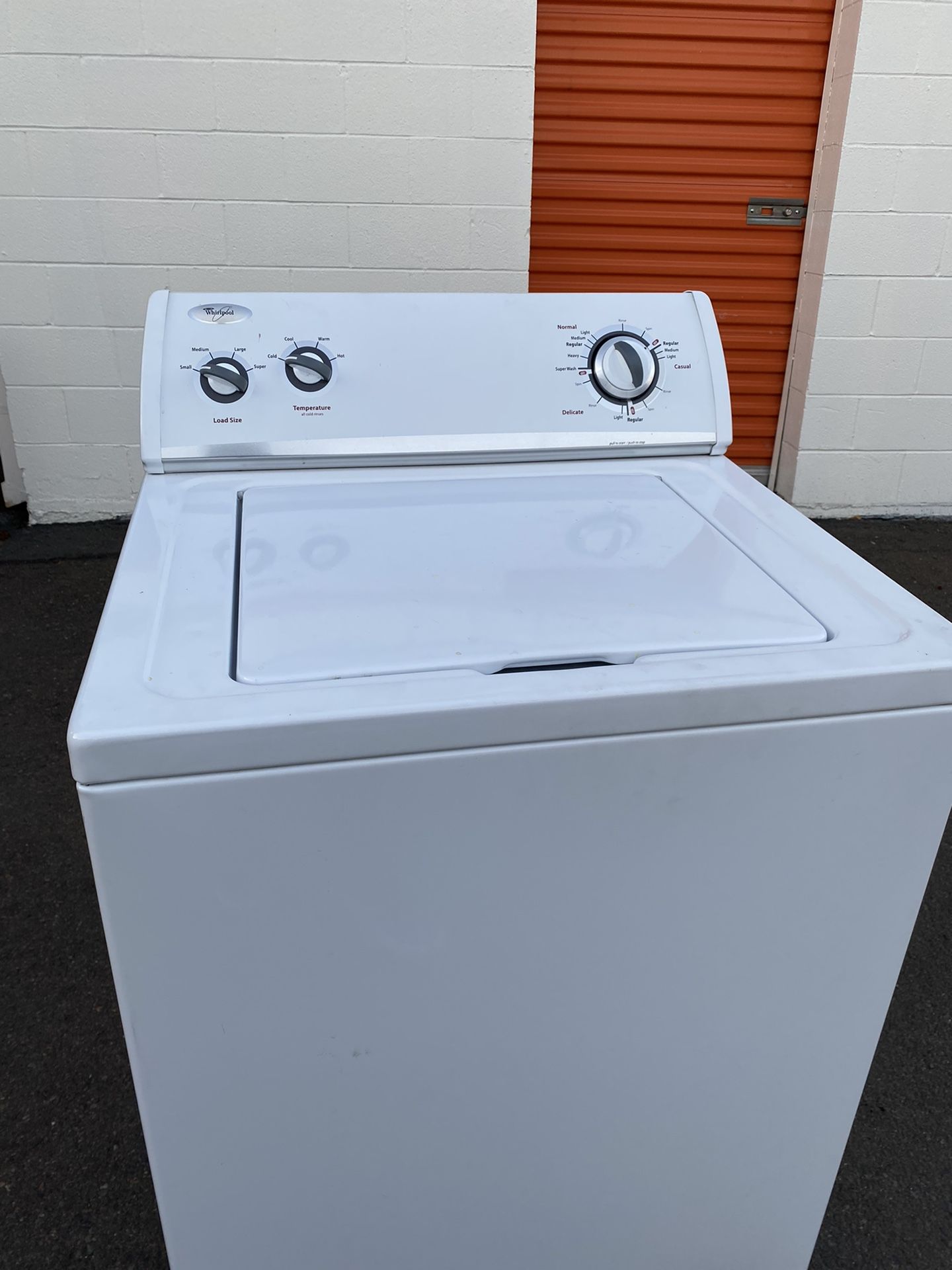 Heavy duty Top-load Whirlpool Washer