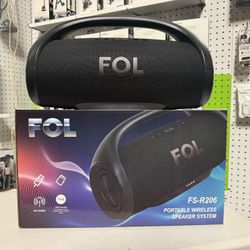 The FOL FS-R206 is a high-performance rechargeable speaker 