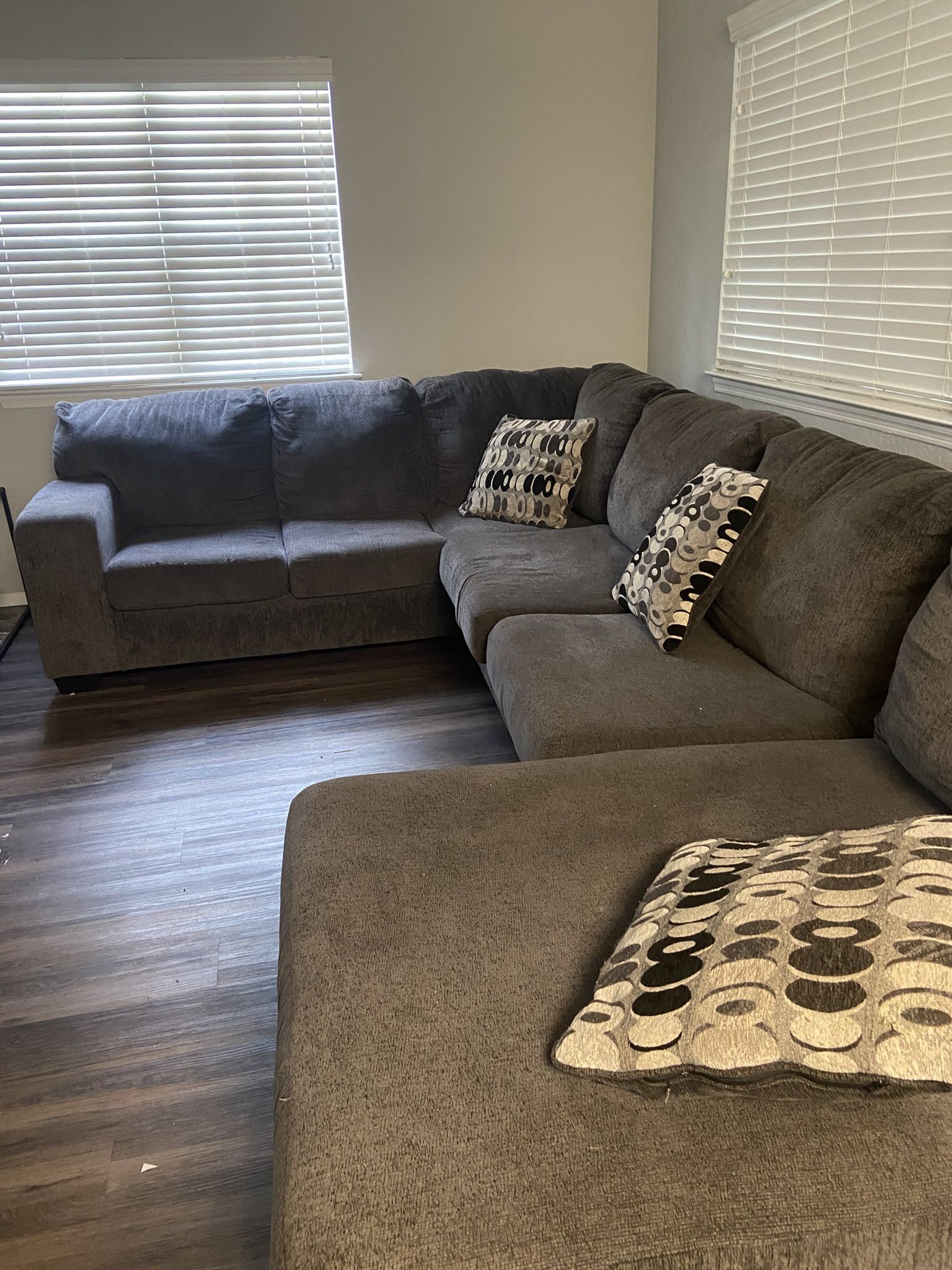 Dark Grey Couch
