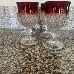 Beautiful Antique Wine Glasses
