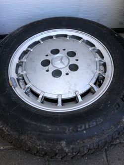 Mercedes wheels. 14”