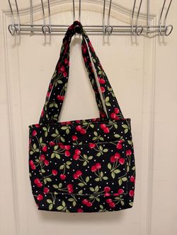Handmade Cherry Tote