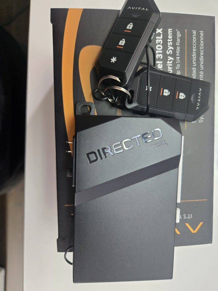 Avital Alarm New Model 2025 Keyless Entry