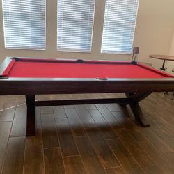 Fancy Dining Pool Table With Dining Top