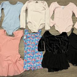 Girls 7/8 leotards set 