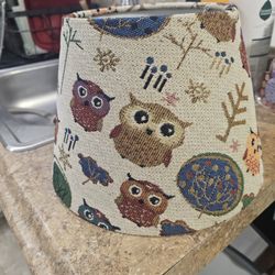 White Owl LampShade