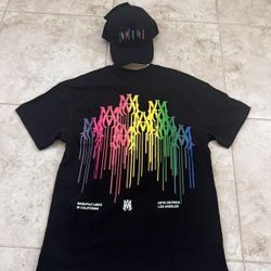 Amiri Set ( Tshirt-Hat ) New Season Any Colors 