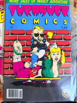 Trasher Comic Book #5 More Tales of Manly Adventures