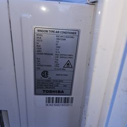 Toshiba 12000 Btu Ac Window Unit 