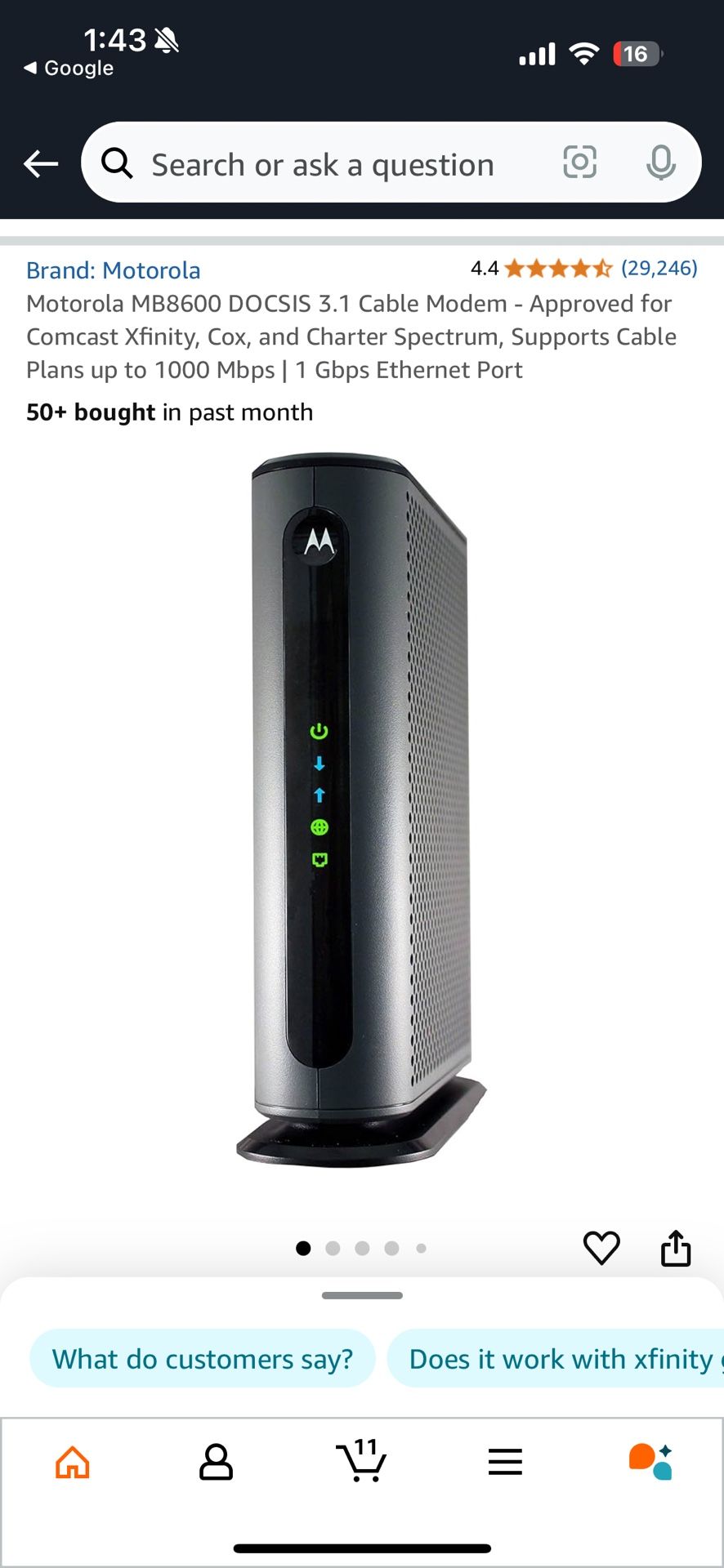 Motorola Cable Modem