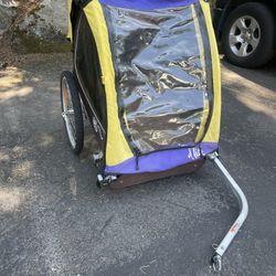 Modified Burley D’Lite Bike Trailer
