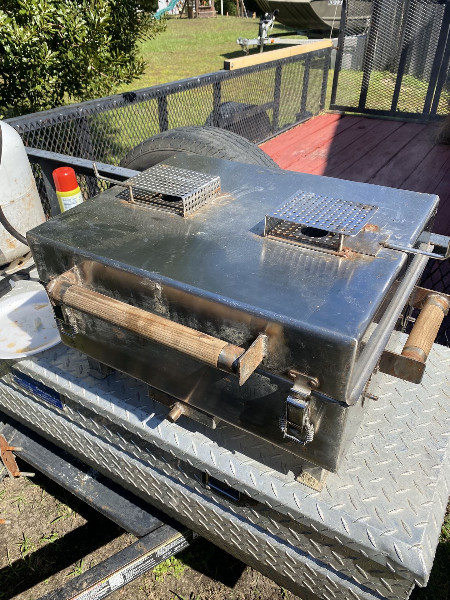 Custom Built, Stainless Steel Grill