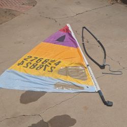 12' Windsurfing Sail, Bow, Mast Replacement Windsurfer Board Gear Maui 8'bow Ocean Surfing Wind Riding Rei Rip Curl Matuse ONeill  Kite Boarding Skate