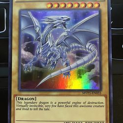 3 blue eyes white dragon cards