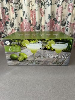 Libbey Margarita Glasses Set