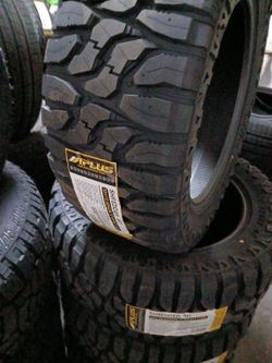 New set of tires aplus Mud Terrain 33 1250 20 lt