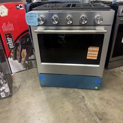 Slide Stove Gas Range Convection Oven Air Fry Kitxheniad 30”