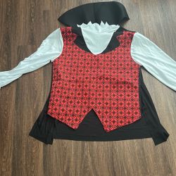 Dracula Men’s Size XXL Halloween Costume $10