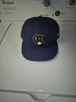 New Era fitted Milwaukee Brewers hat