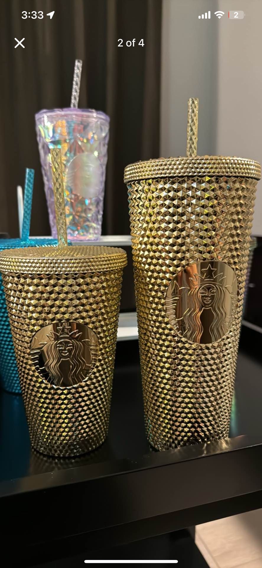 Starbucks Tumbler Matching Venti And Grande Set