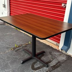 Brown Restaurant Table