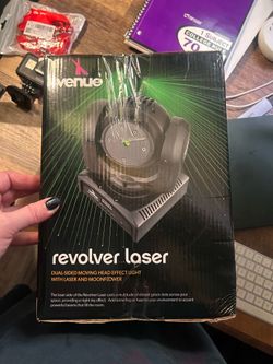 Venue Revolver Laser (dual-sided moving-head effect light with laser and moonflower