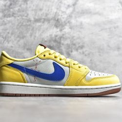 Travis Scott x Wmns Air Jordan 1 Retro Low OG SP 'Canary'