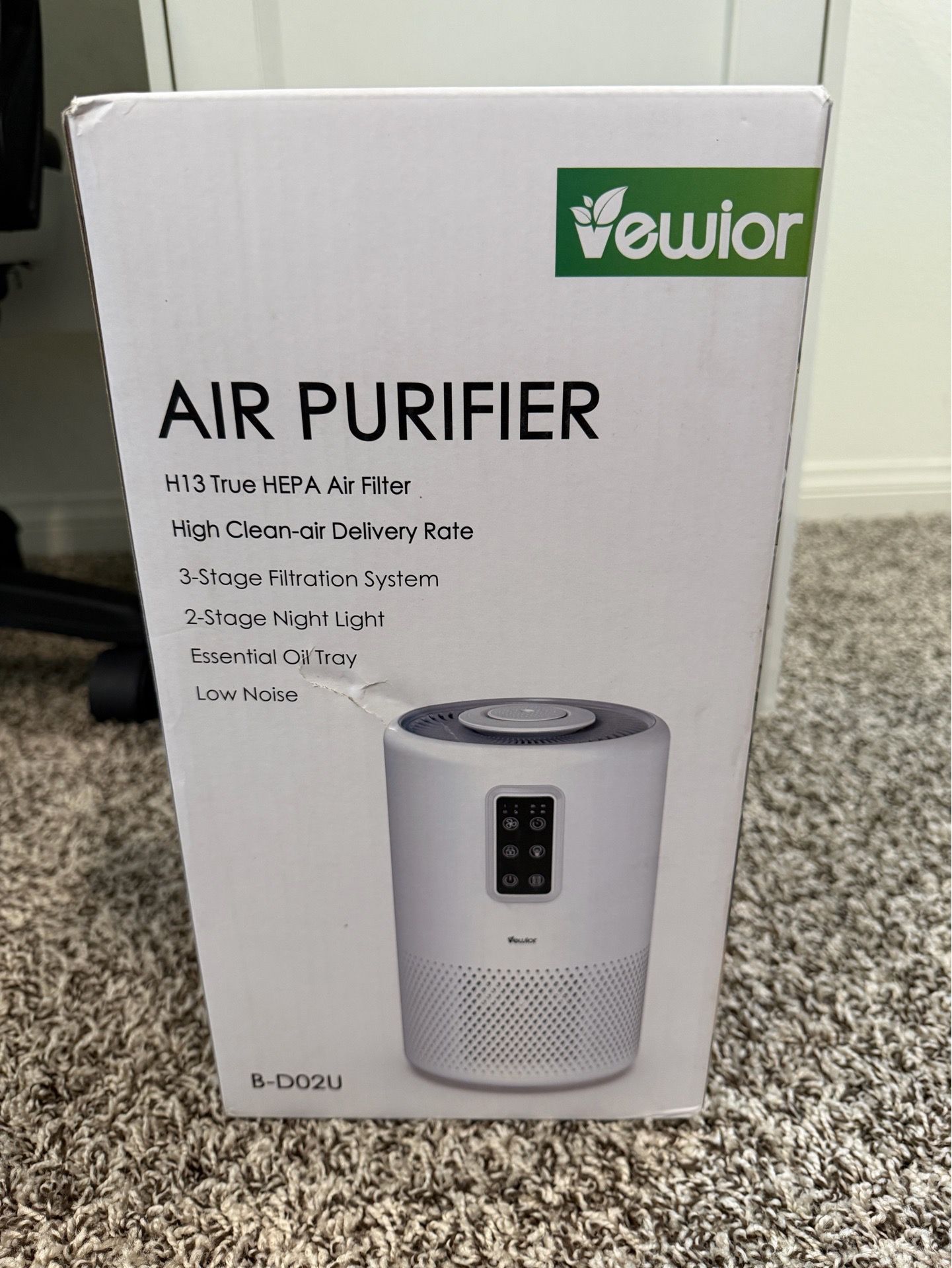 Air Purifiers for Home Large Room up to 1600ft², VEWIOR H13 True HEPA Air Purifier with