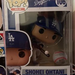 Los Angeles Dodgers Funko Pop Of Shohel Ohtani