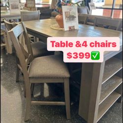 Table And 4 Chairs On Sale 
