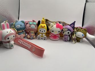 Hello Kitty And Friends Keychain 