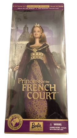 2000 Barbie Princess of the French Court Dolls Of The World Mattel #28372
