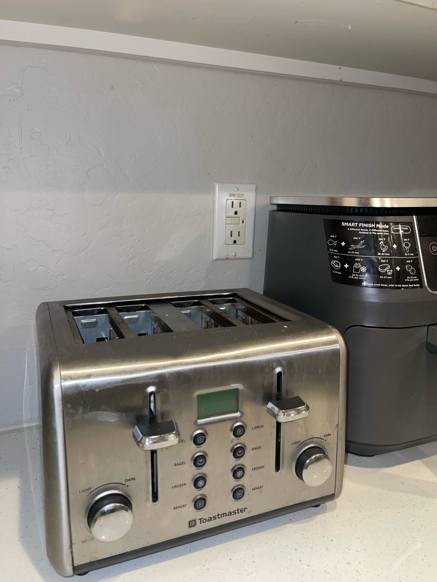 Air Fryer & Toaster-Both