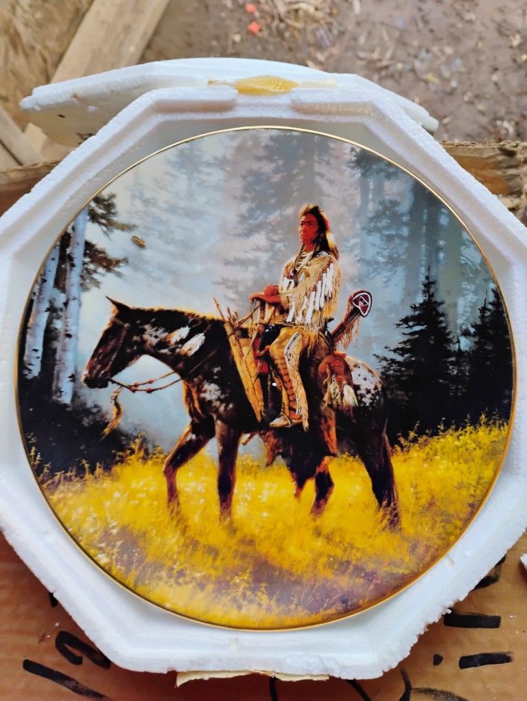 9 Native American Heritage Plates