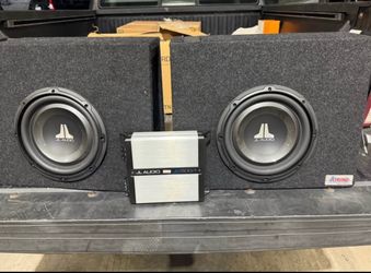 JL audio 2 10 subs with JL audio 500/1 amp