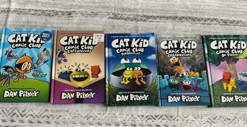 Cat Kid Comic Club (5 books )