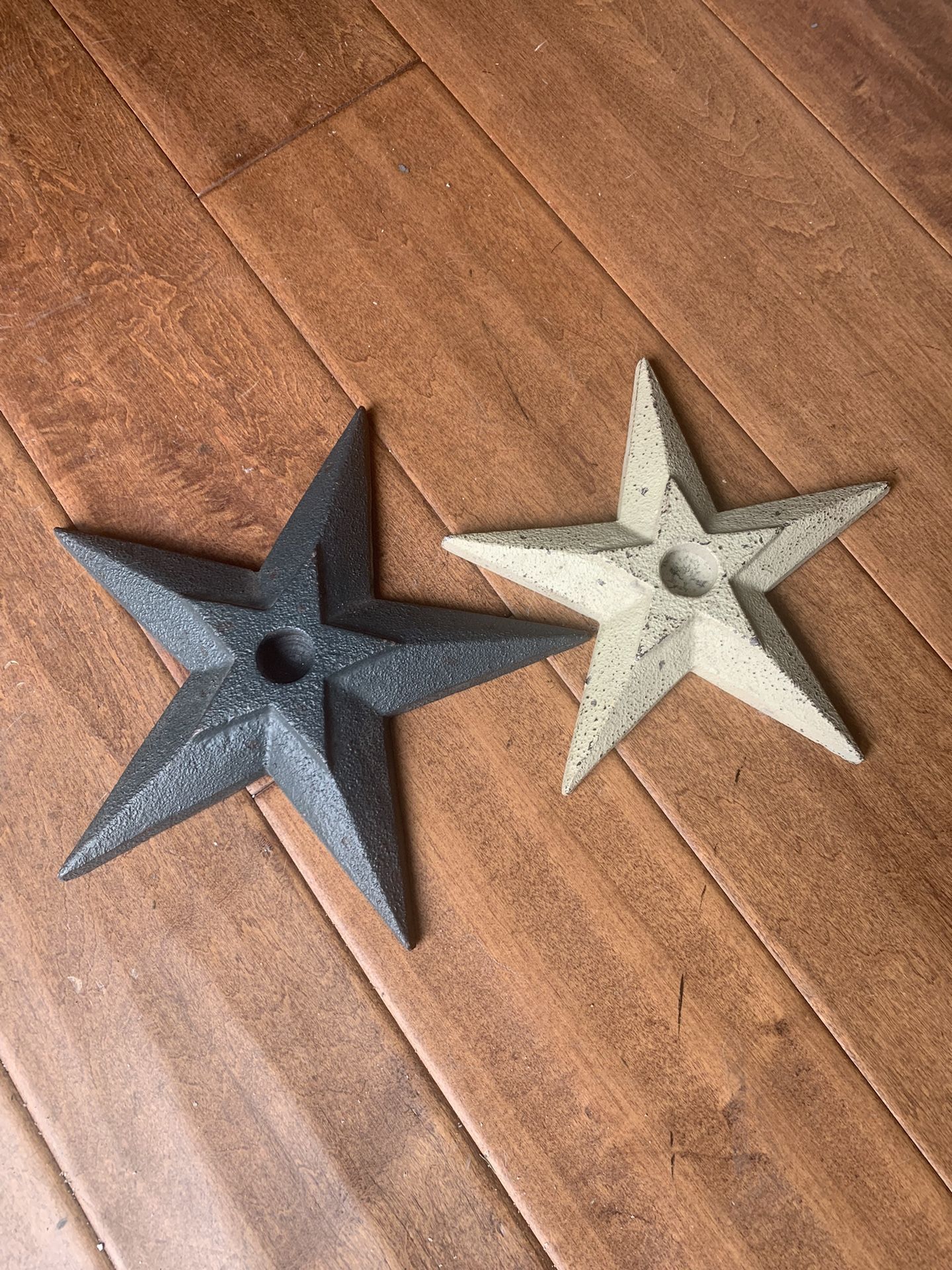 Cast Iron Stars Both For $30 Or $15 Each